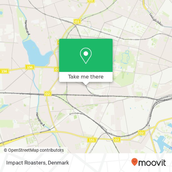 Impact Roasters map