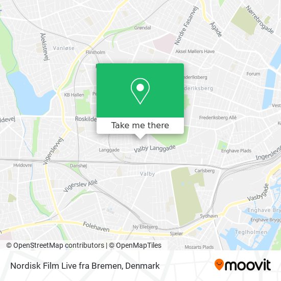 Nordisk Film Live fra Bremen map