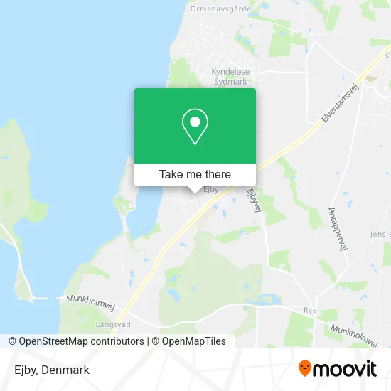 Ejby map