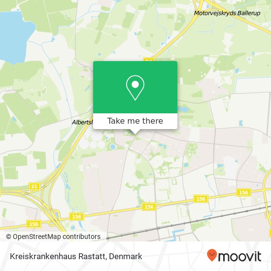 Kreiskrankenhaus Rastatt map
