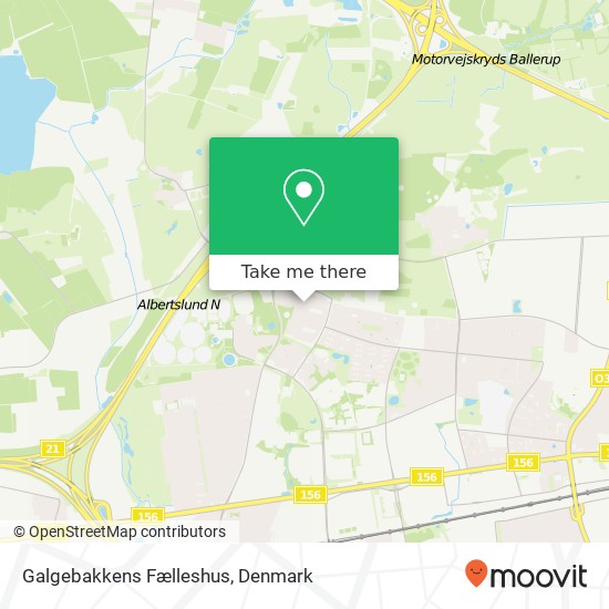 Galgebakkens Fælleshus map