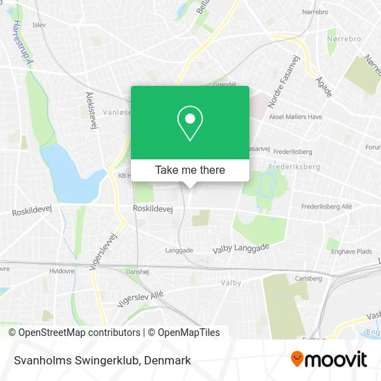 Svanholms Swingerklub map