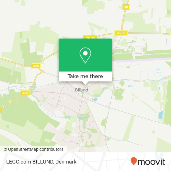 LEGO.com BILLUND map