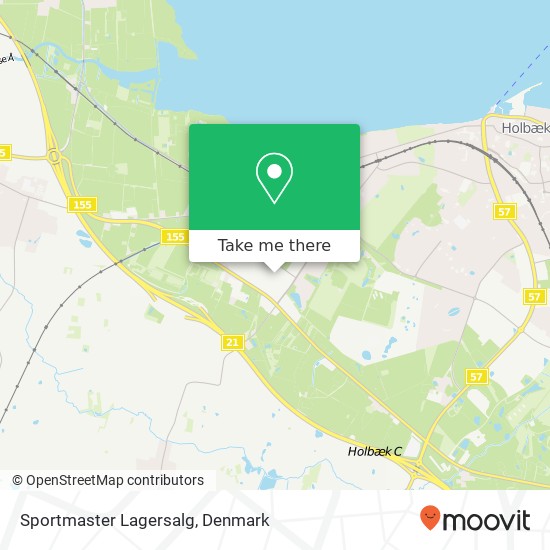 Sportmaster Lagersalg map