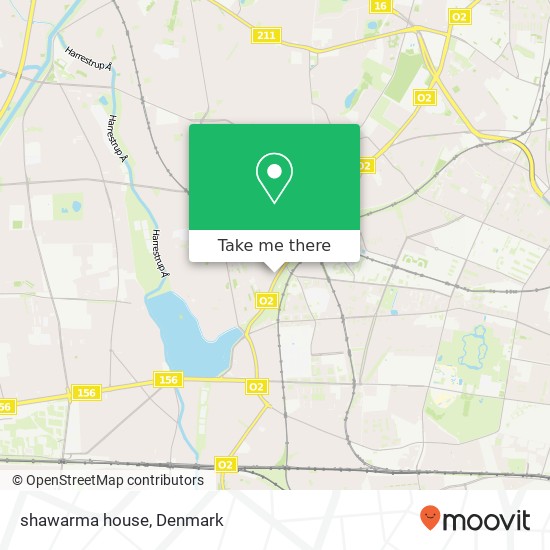 shawarma house map