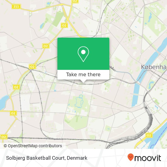 Solbjerg Basketball Court map