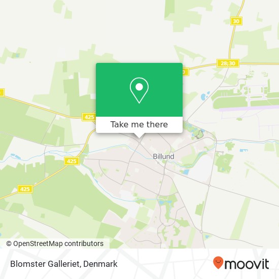 Blomster Galleriet map