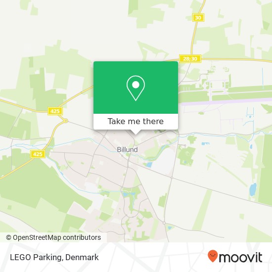 LEGO Parking map