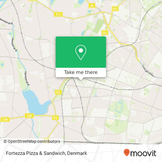 Fortezza Pizza & Sandwich map