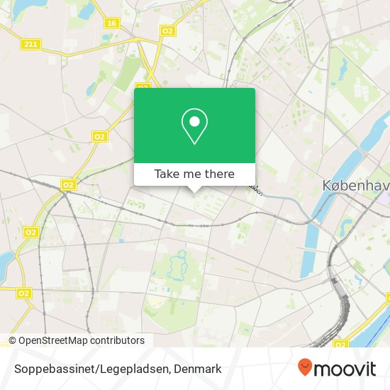 Soppebassinet/Legepladsen map