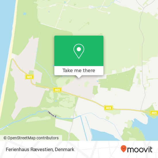 Ferienhaus Rævestien map