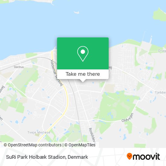 SuRi Park Holbæk Stadion map