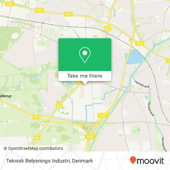 Teknisk Belysnings Industri map