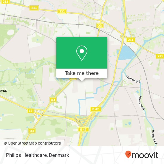 Philips Healthcare map