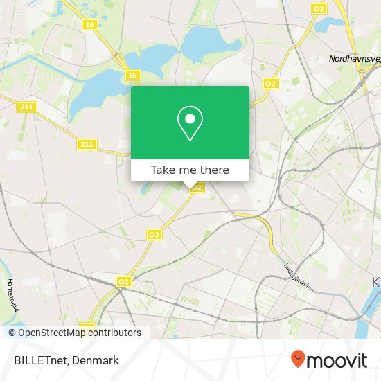 BILLETnet map