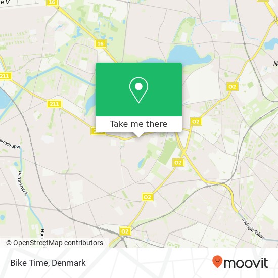 Bike Time map