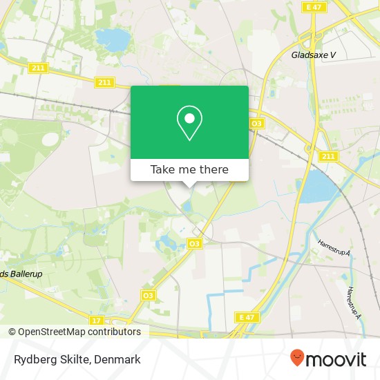 Rydberg Skilte map