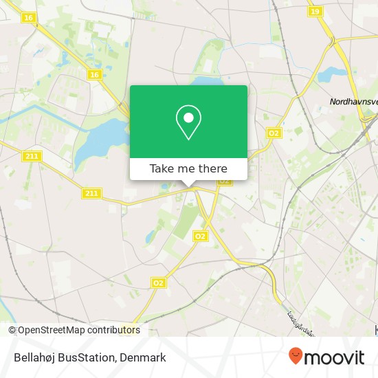 Bellahøj BusStation map