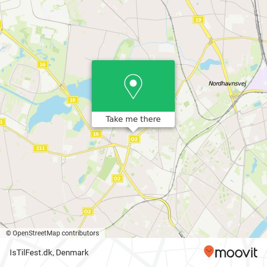 IsTilFest.dk map