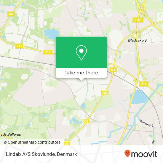 Lindab A/S Skovlunde map