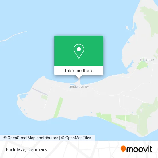 Endelave map