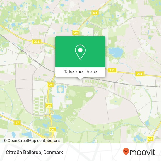 Citroën Ballerup map