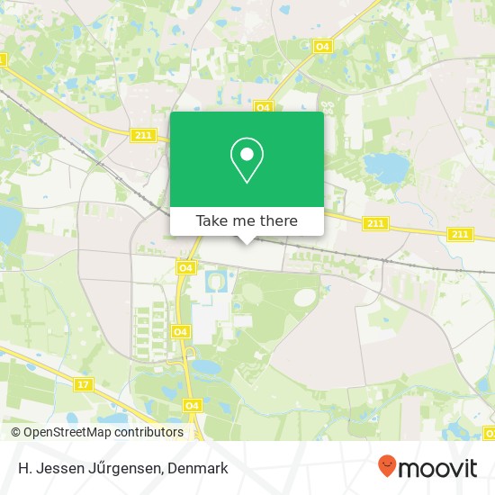 H. Jessen Jűrgensen map