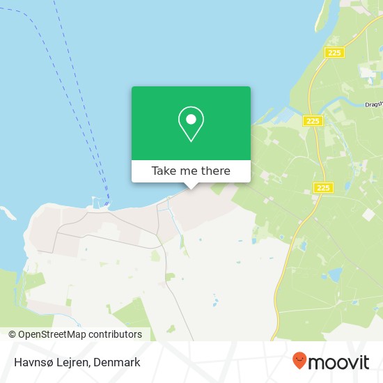 Havnsø Lejren map