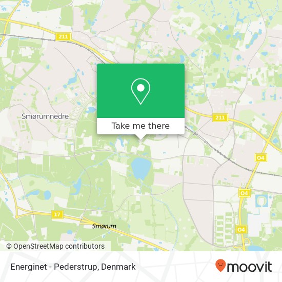 Energinet - Pederstrup map