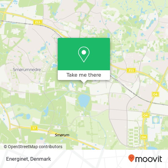 Energinet map