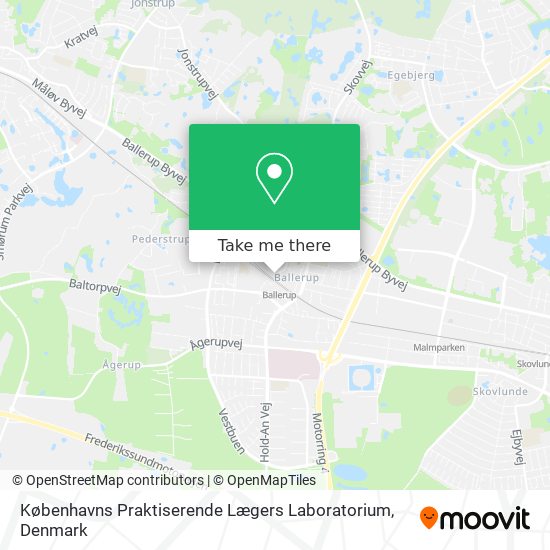 Københavns Praktiserende Lægers Laboratorium map