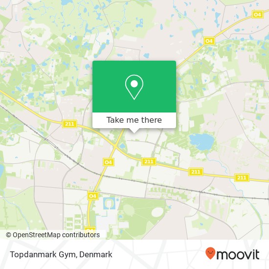 Topdanmark Gym map