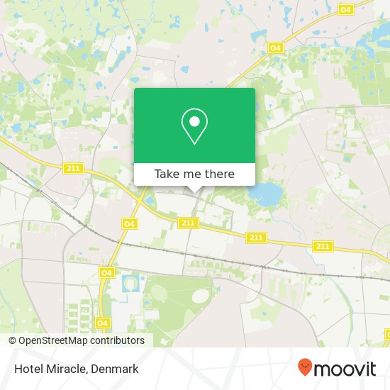 Hotel Miracle map