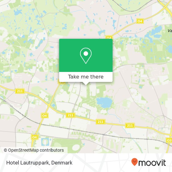 Hotel Lautruppark map
