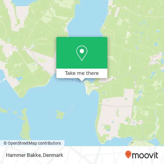 Hammer Bakke map