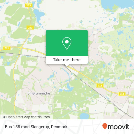 Bus 158 mod Slangerup map