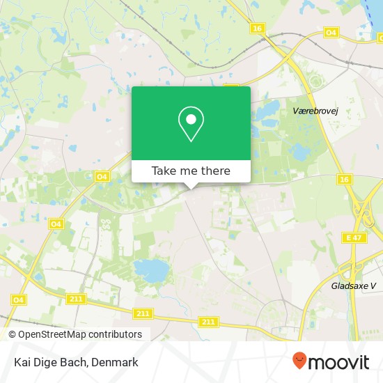 Kai Dige Bach map