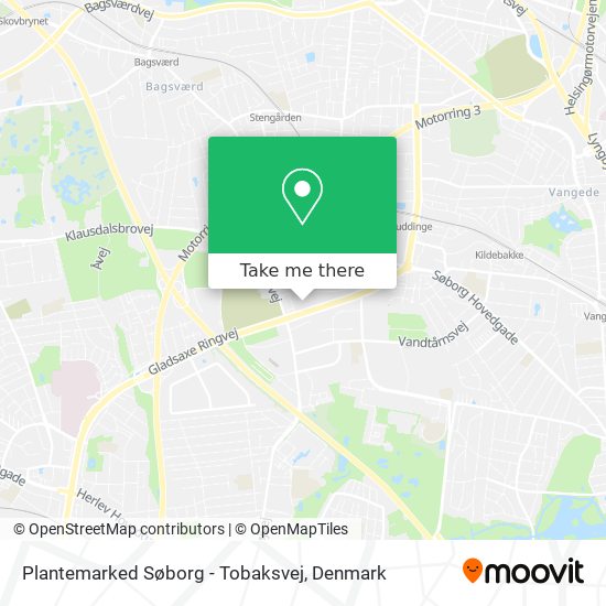 Plantemarked Søborg - Tobaksvej map
