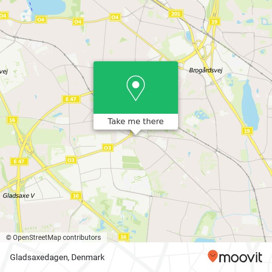 Gladsaxedagen map