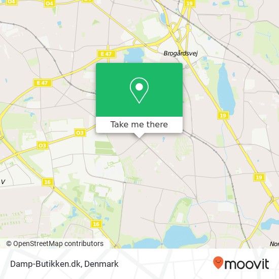 Damp-Butikken.dk map