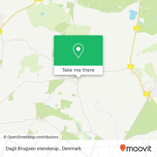 Dagli Brugsen stenderup. map