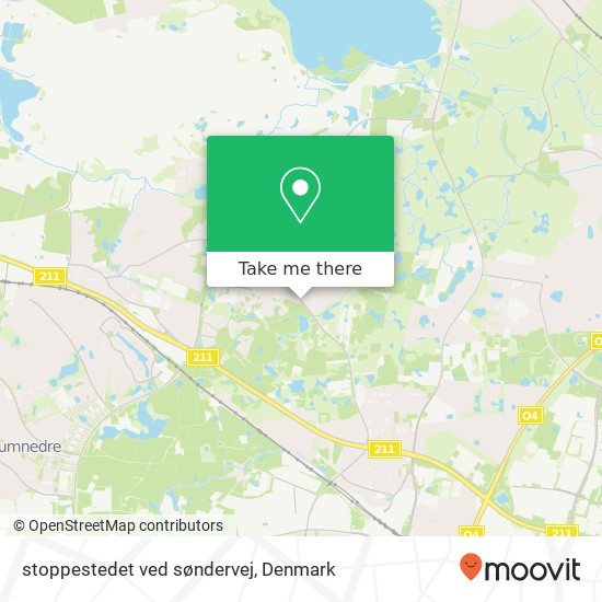 stoppestedet ved søndervej map