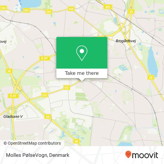 Molles PølseVogn map