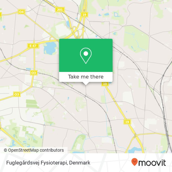 Fuglegårdsvej Fysioterapi map