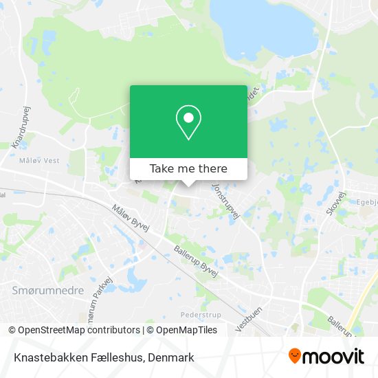 Knastebakken Fælleshus map