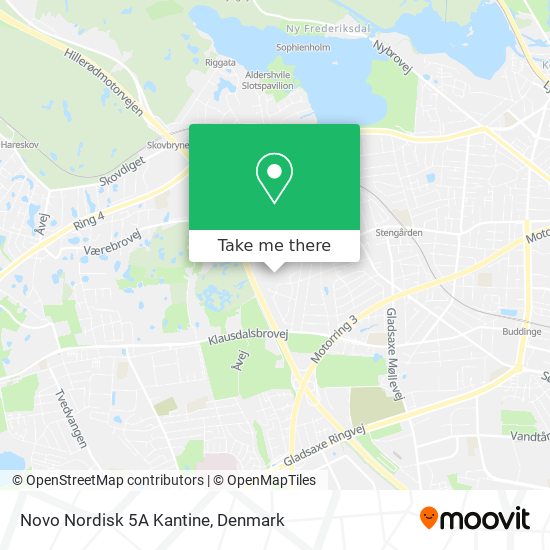 Novo Nordisk 5A Kantine map