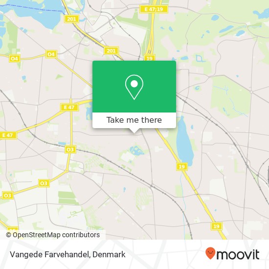 Vangede Farvehandel map