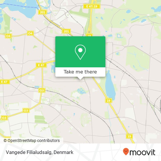 Vangede Filialudsalg map