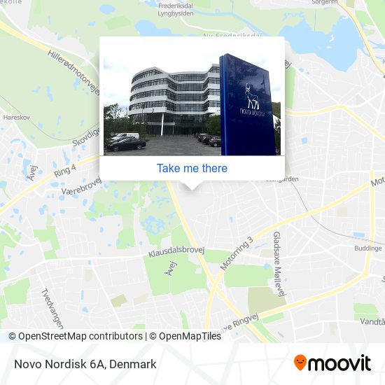 Novo Nordisk 6A map