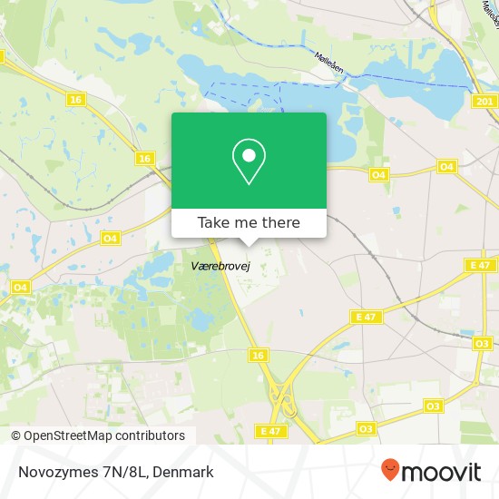 Novozymes 7N/8L map